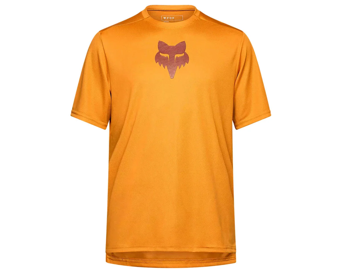Fox Racing Ranger Fox Head Short Sleeve Jersey (Carmel Brown) (S)
